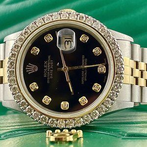 Rolex Men's Two-Tone 2.5ct Diamond Watch!